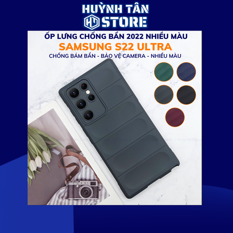 Ốp lưng samsung s22 ultra chống sốc CHỐNG BẨN 2022 bảo vệ camera phụ kiện điện thoại huỳnh tân store