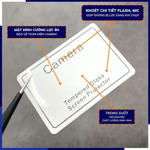 Cường lực camera oppo find x6 pro trong suốt bảo vệ cụm camera phụ kiện điện thoại huỳnh tân store