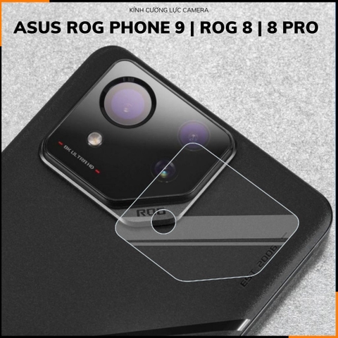 Kính cường lực camera Asus Rog 9 / Rog phone 8 / Rog 8 pro trong suốt bảo vệ cụm camera phụ kiện huỳnh tân store