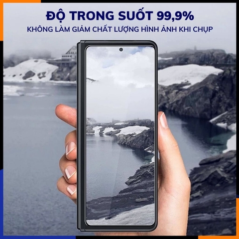 Cường lực camera z fold 5 chính hãng KUZOOM viền nhiều màu chất lượng rõ nét phụ kiện huỳnh tân store