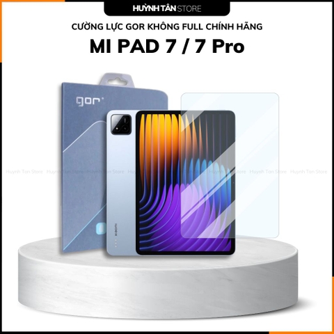 Cường lực Xiaomi mi pad 7 / 7 Pro trong suốt KHÔNG FULL MÀN chống bám vân tay chính hãng GOR