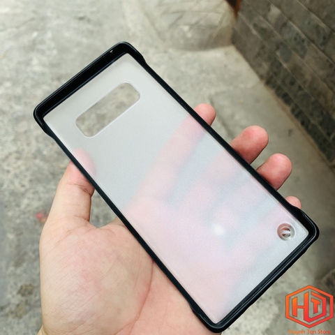 Ốp lưng samsung note 8 nửa cạnh lưng nhám chống bám vân tay bảo vệ camera phụ kiện huỳnh tân store