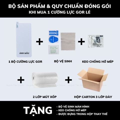 Kính cường lực asus rog phone 7 trong suốt không full màn chính hãng Gor phụ kiện điện thoại huỳnh tân store