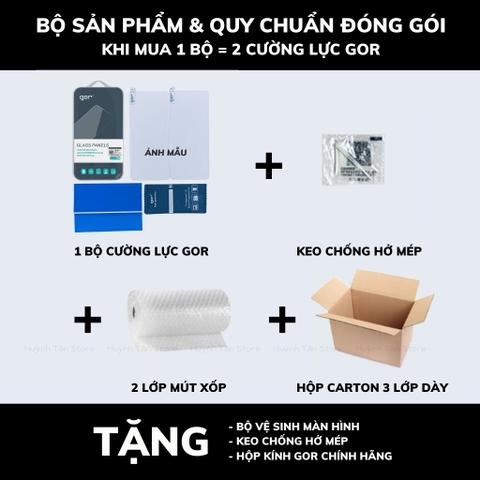 Kính cường lực asus rog phone 7 trong suốt không full màn chính hãng Gor phụ kiện điện thoại huỳnh tân store