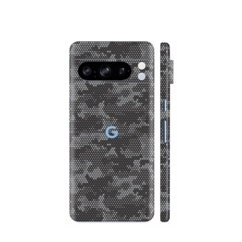 Dán skin điện thoại Pixel 8, Pixel 8 Pro full body và camera nhập khẩu chính hãng USA phụ kiện điện thoại huỳnh tân store - MAMBA BLUE - Warp Skin Collection