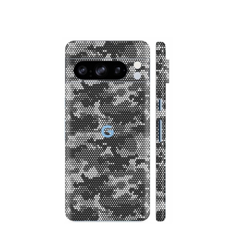 Dán skin điện thoại Pixel 8, Pixel 8 Pro full body và camera nhập khẩu chính hãng USA phụ kiện điện thoại huỳnh tân store - MAMBA BLUE - Warp Skin Collection