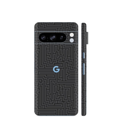 Dán skin điện thoại Pixel 8, Pixel 8 Pro full body và camera nhập khẩu chính hãng USA phụ kiện điện thoại huỳnh tân store - PATTEN TEXTURE 06 - Warp Skin Collection