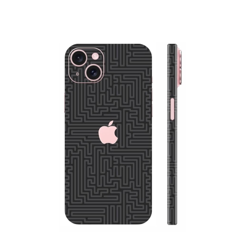 Dán skin điện thoại Iphone 15, Iphone 15 Plus full body và camera nhập khẩu chính hãng USA phụ kiện điện thoại huỳnh tân store - PATTEN TEXTURE