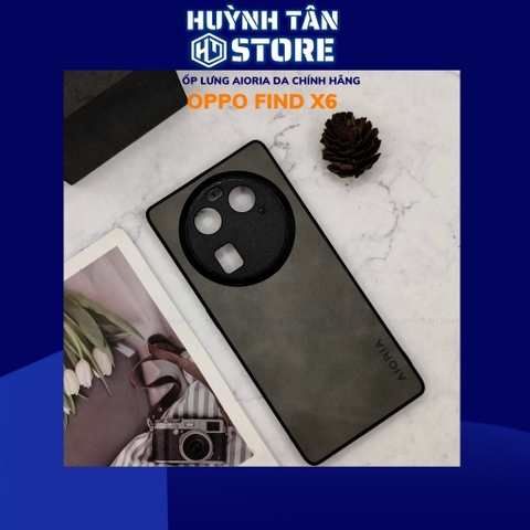 Ốp lưng oppo find x6 chống bám vân tay bảo vệ camera chính hãng AIORIA DA phụ kiện điện thoại huỳnh tân store