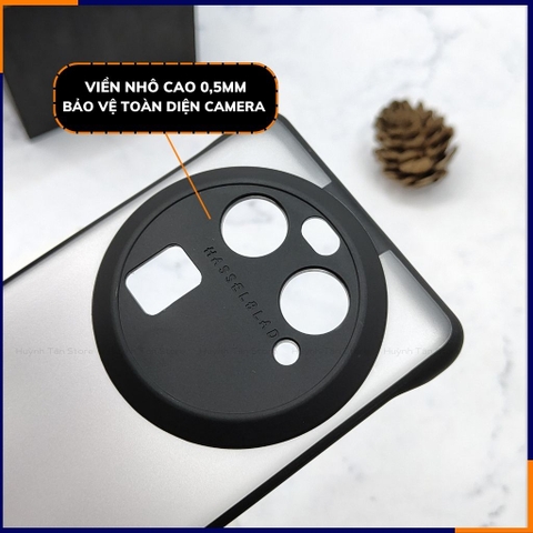 Ốp lưng find x6 nửa cạnh lưng nhám chống bám vân tay bảo vệ camera phụ kiện điện thoại huỳnh tân store