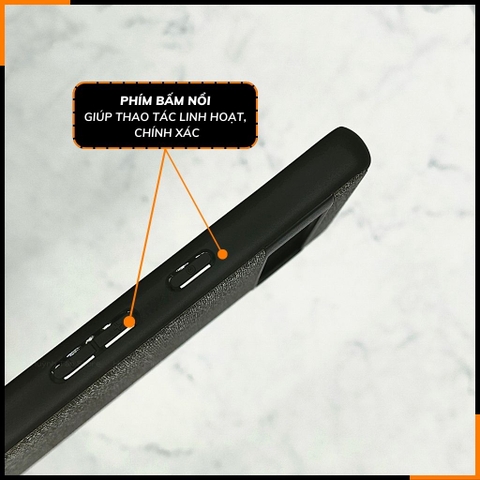 Ốp lưng google pixel 7a chống vân tay nhựa cứng viền đen giả vải JEAN 1 màu phụ kiện điện thoại huỳnh tân store