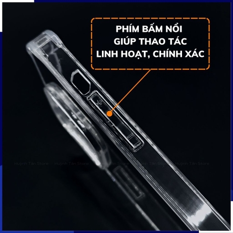 Ốp lưng chống sốc iphone 14 pro clear color ver 3 trong suốt không ố vàng bảo vệ camera phụ kiện huỳnh tân store