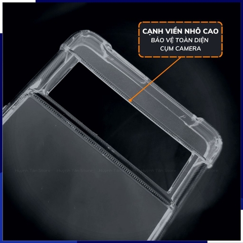 Ốp lưng chống sốc pixel 7 clear color ver 3 trong suốt không ố vàng bảo vệ camera phụ kiện huỳnh tân store
