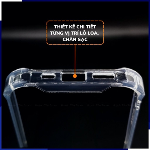 Ốp lưng chống sốc iphone 14 pro clear color ver 3 trong suốt không ố vàng bảo vệ camera phụ kiện huỳnh tân store