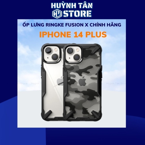 Ốp lưng iphone 14 plus chống sốc Ringke Fusion X chính hãng Korea bảo vệ camera phụ kiện huỳnh tân store