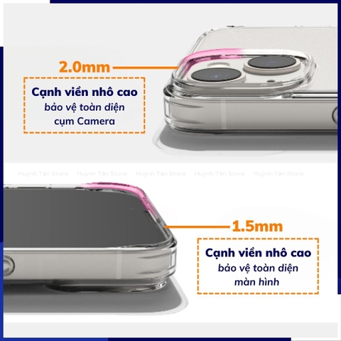 Ốp lưng iphone 14 plus chống sốc Ringke Fusion chính hãng Korea bảo vệ camera phụ kiện huỳnh tân store