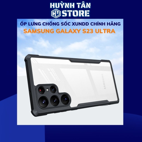 Ốp lưng samsung s23 ultra chống sốc xundd bảo vệ camera chính hãng chống ố vàng