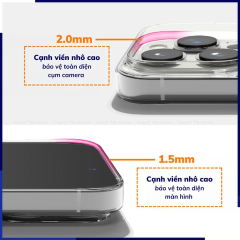 Ốp lưng iphone 14 pro max chống sốc Ringke Fusion chính hãng Korea bảo vệ camera phụ kiện huỳnh tân store