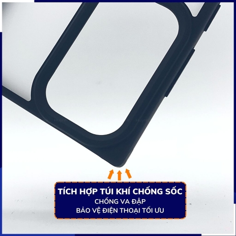 Ốp lưng samsung s23 ultra chống sốc bảo vệ camera chống vân tay nhám viền màu ver 2 phụ kiện điện thoại huỳnh tân store