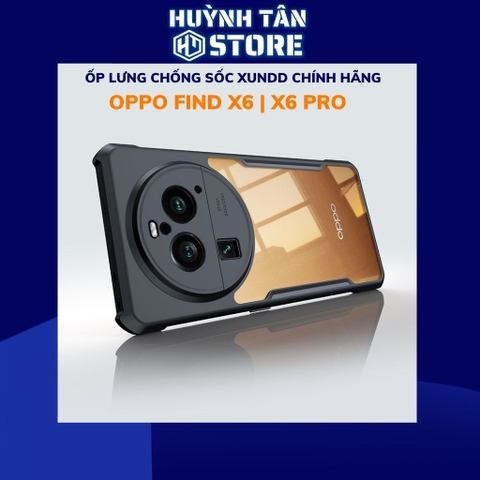 Ốp lưng oppo find x6, find x6 pro chống sốc xundd bảo vệ camera chính hãng chống ố vàng phụ kiện điện thoại huỳnh tân store