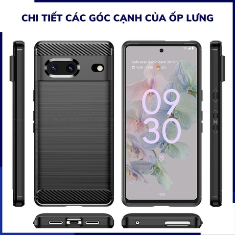 Ốp lưng pixel 7 dẻo phay xướt chống bám vân tay bảo vệ camera phụ kiện huỳnh tân store