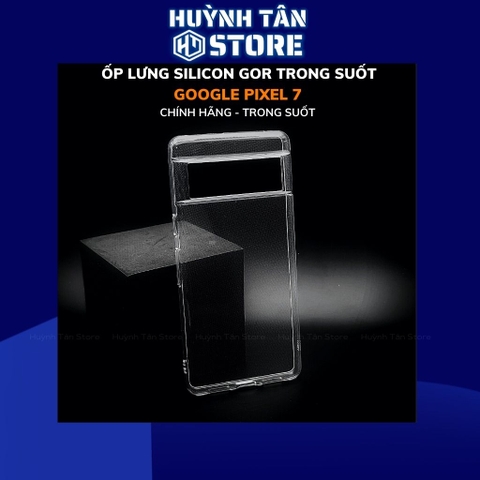 Ốp lưng pixel 7 trong suốt bảo vệ camera dẻo siêu mỏng chính hãng gor phụ kiện điện thoại huỳnh tân store