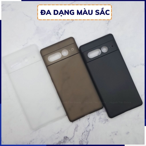 Ốp lưng pixel 7 pro dẻo nhựa siêu mỏng giấy chống bám vân tay bảo vệ camera phụ kiện huỳnh tân store