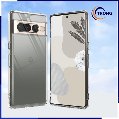 Ốp lưng pixel 7 pro chống sốc Ringke Fusion chính hãng Korea bảo vệ camera phụ kiện huỳnh tân store