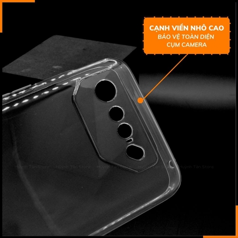 Ốp lưng Rog 9 / Rog 8 / Rog 7 silicon trong suốt chính hãng GOR bảo vệ camera phụ kiện điện thoại huỳnh tân store