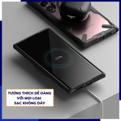 Ốp lưng samsung s22 ultra chống sốc Ringke Fusion X chính hãng Korea bảo vệ camera phụ kiện huỳnh tân store