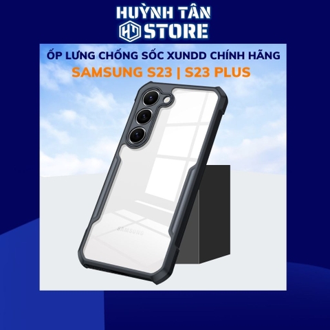Ốp lưng s23, s23 plus chống sốc xundd bảo vệ camera chính hãng chống ố vàng phụ kiện huỳnh tân store
