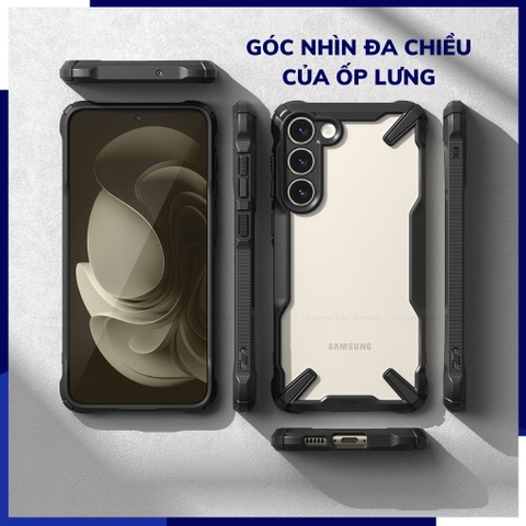 Ốp lưng samsung s23, s23 plus chống sốc Ringke Fusion X chính hãng Korea bảo vệ camera phụ kiện huỳnh tân store
