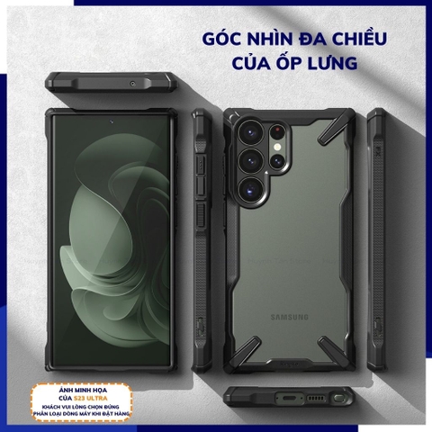 Ốp lưng samsung s23 ultra chống sốc Ringke chính hãng Korea bảo vệ camera phụ kiện huỳnh tân store