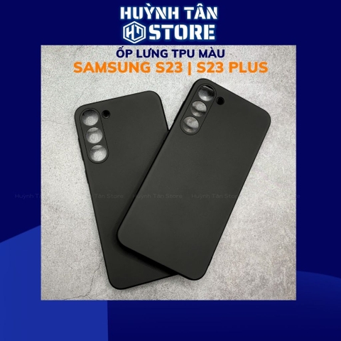 Ốp lưng s23, s23 plus TPU màu dẻo siêu mỏng ôm sát thân máy bảo vệ camera phụ kiện điện thoại huỳnh tân store