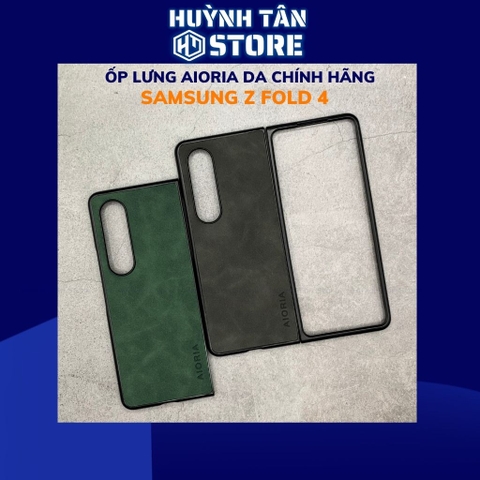 Ốp lưng samsung z fold 4 chống bám vân tay bảo vệ camera chính hãng AIORIA DA phụ kiện điện thoại huỳnh tân store