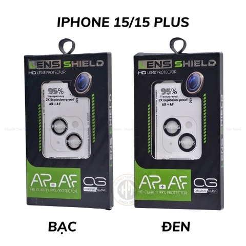 Kính cường lực lens camera Iphone 16 pro max, 16 pro , 16 plus , ip 16, 15 pro max , 15 pro , 15 plus, ip 15 chống chói AR, lóp phủ AF cao cấp, có khung tự dán  phụ kiện huỳnh tân store