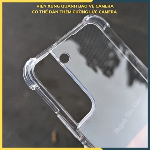 Ốp lưng samsung s22 plus trong suốt chống sốc bảo vệ camera TPU 6D phụ kiện điện thoại huỳnh tân store