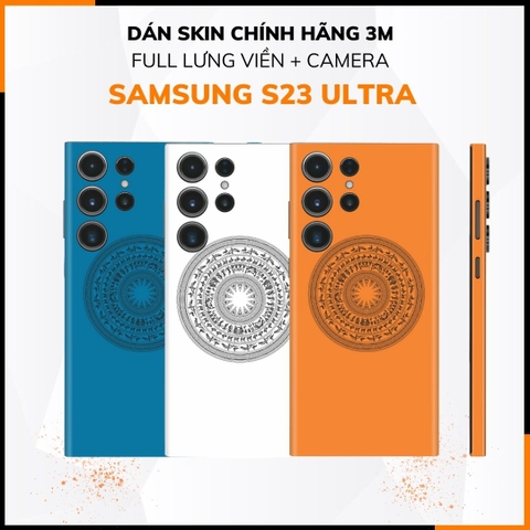 Dán skin điện thoại samsung galaxy s23, s23 plus, s23 ultra full body và camera nhập khẩu chính hãng USA phụ kiện điện thoại huỳnh tân store -  TRỐNG ĐỒNG