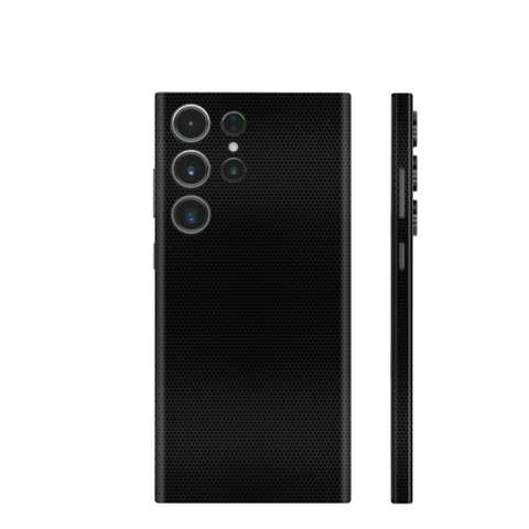 Dán skin điện thoại Samsung S23 Ultra full body và camera nhập khẩu chính hãng USA phụ kiện điện thoại huỳnh tân store - HONEYCOMB BLUE - Warp Skin Collection