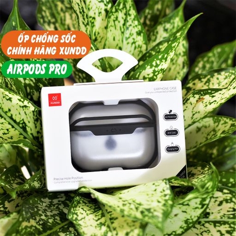 tai nghe Airpods Pro_Ốp lưng chống sốc chính hãng XUNDD