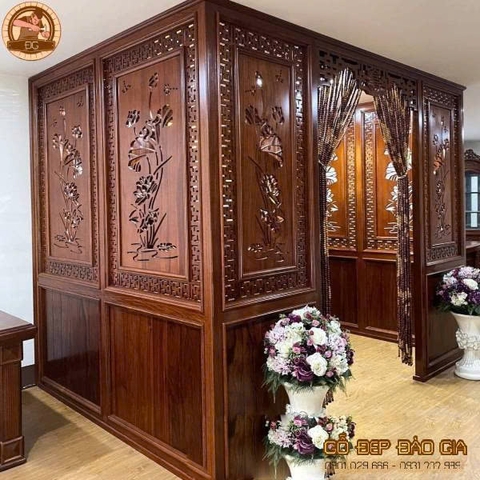 Mẫu Vách Ngăn Phòng Thờ VN 1278