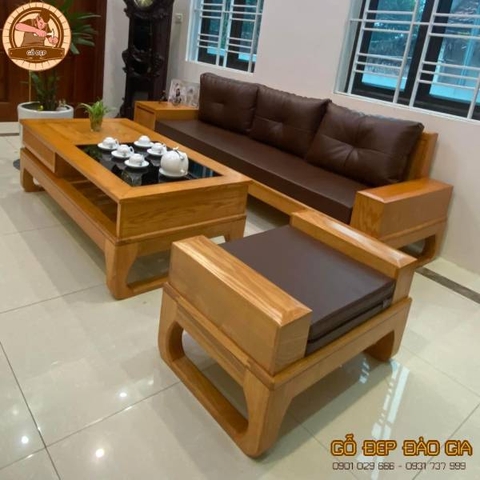Sofa Gỗ Tư Nhiên S 01
