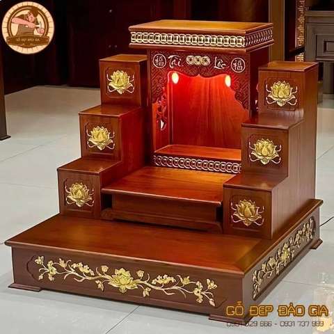 OTT 01 - Bàn Thờ Ông Địa - Thần Tài - Kích Thước - 48