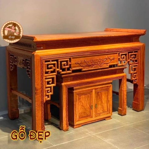 Án Gian Thờ Gỗ Gõ BT 54