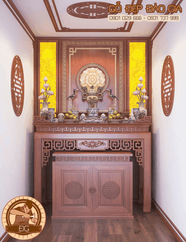 Bàn Thờ Gỗ Đẹp BT 1236