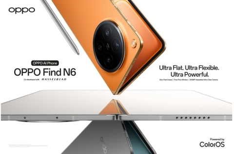 OPPO Find N6 lộ loạt công nghệ màn hình đột phá: Nếp gấp gần như biến mất