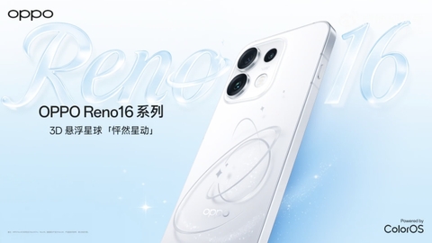 OPPO Reno16 series ra mắt ngày 25/5: Pin tới 7.000mAh, camera 200MP và phụ kiện Bubble độc đáo