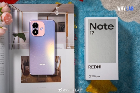Cận Cảnh Xiaomi Redmi Note 17 Với Trải Nghiệm Màn Hình Lớn 7 Inch Và Viên Pin Khủng 8000mAh
