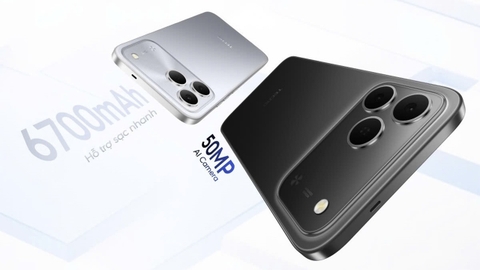 TECNO Spark 50: Smartphone Phổ Thông Pin 6.700mAh Bền Bỉ 5 Năm, Màn Hình 120Hz Khủng