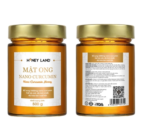 MẬT ONG NANO CURCUMIN 500G